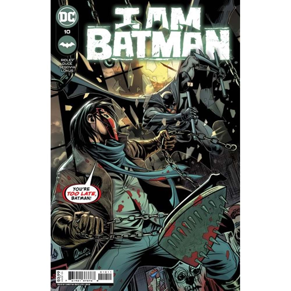 I AM BATMAN # 10 COVER A CHRISTIAN DUCE