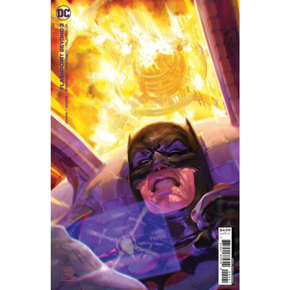 FLASHPOINT BEYOND # 2 COVER B XERMANICO CARD STOCK VARIANT