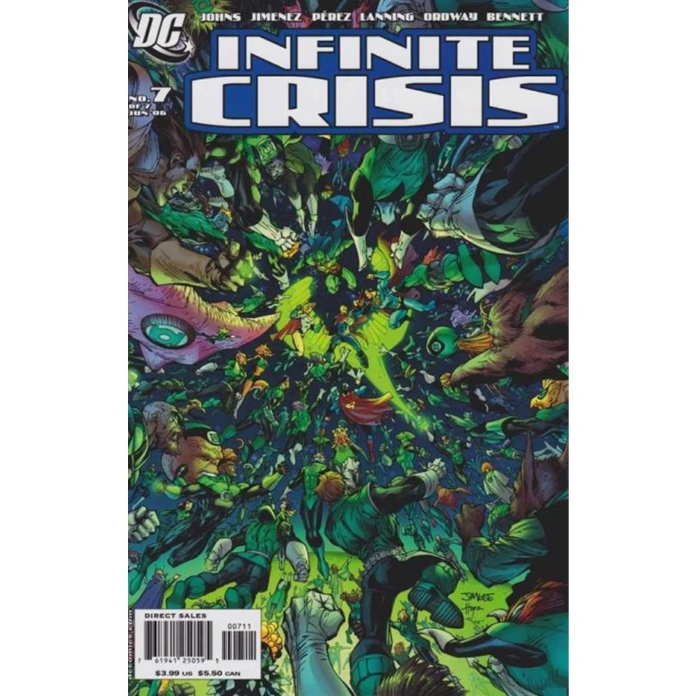 INFINITE CRISIS # 7 VARIANT