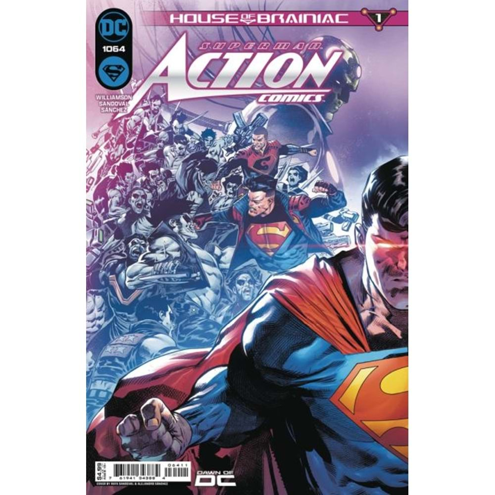 ACTION COMICS (2016) # 1064 COVER A RAFA SANDOVAL CONNECTING (HOUSE OF BRAINIAC)