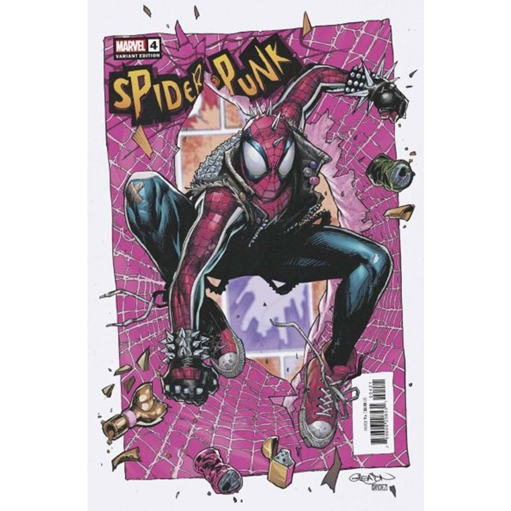 SPIDER-PUNK ARMS RACE # 4 PAT GLEASON VARIANT