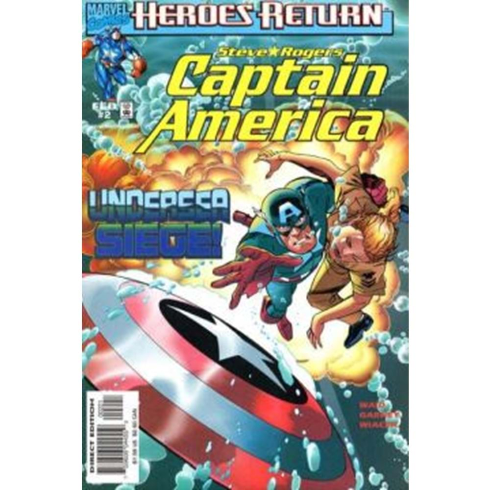 CAPTAIN AMERICA (1998) # 2 UNDERSEA SIEGE VARIANT