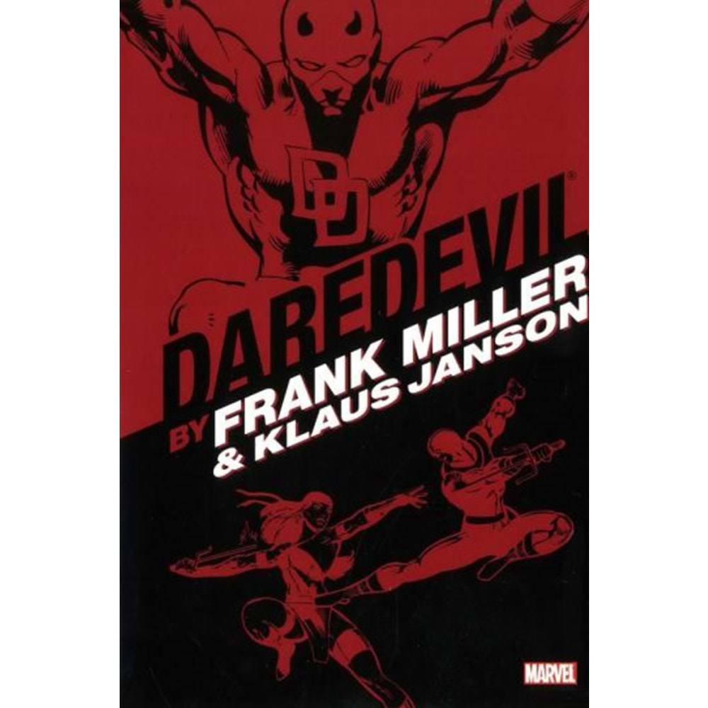 DAREDEVIL BY FRANK MILLER AND KLAUS JANSON OMNIBUS HC POSTER COVER