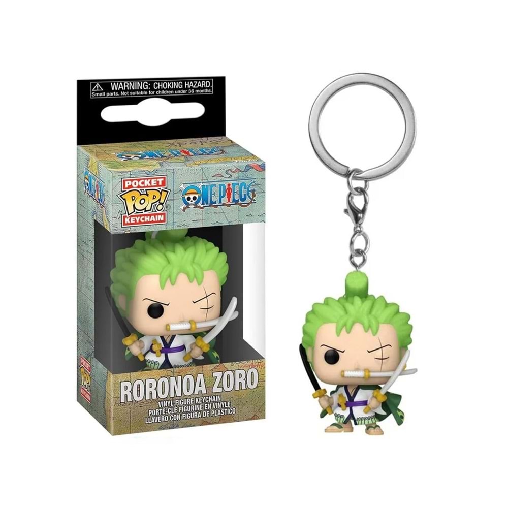 FUNKO POP ONE PIECE ZORO KEYCHAIN
