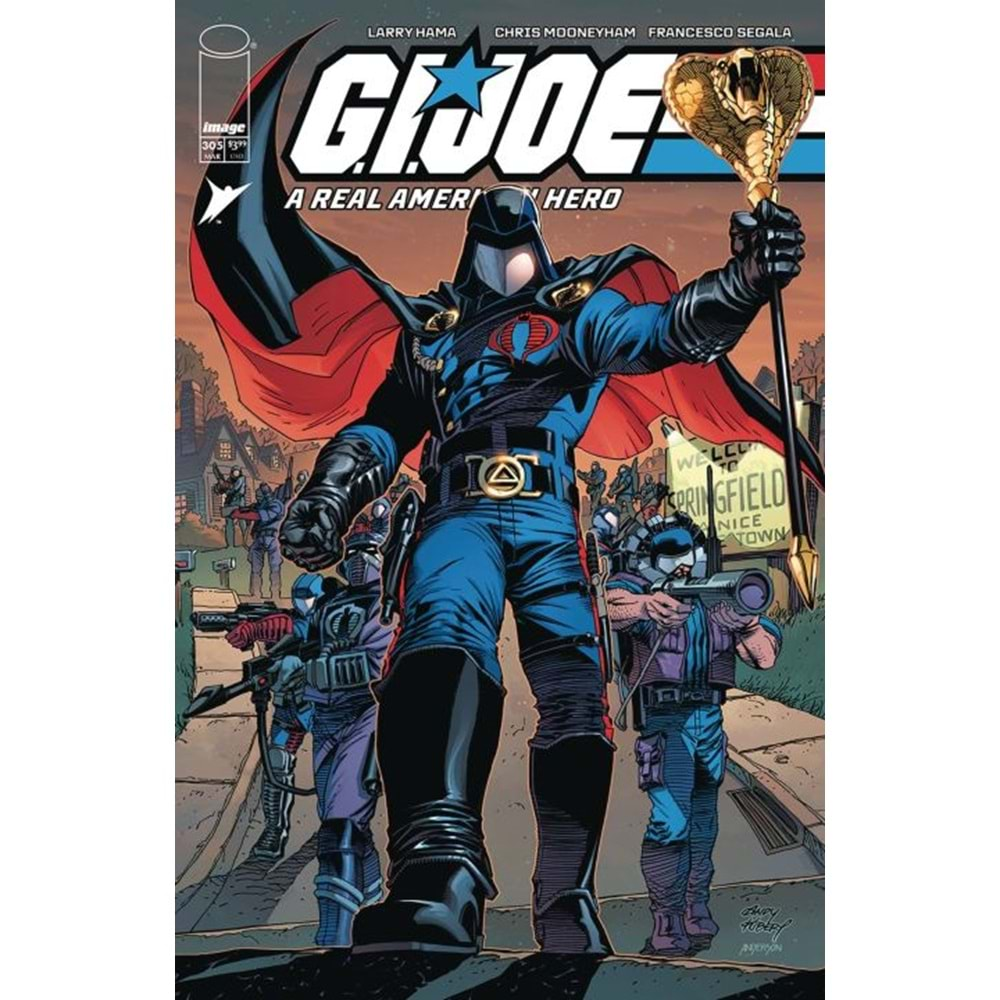 GI JOE A REAL AMERICAN HERO # 305 COVER A KUBERT & ANDERSON