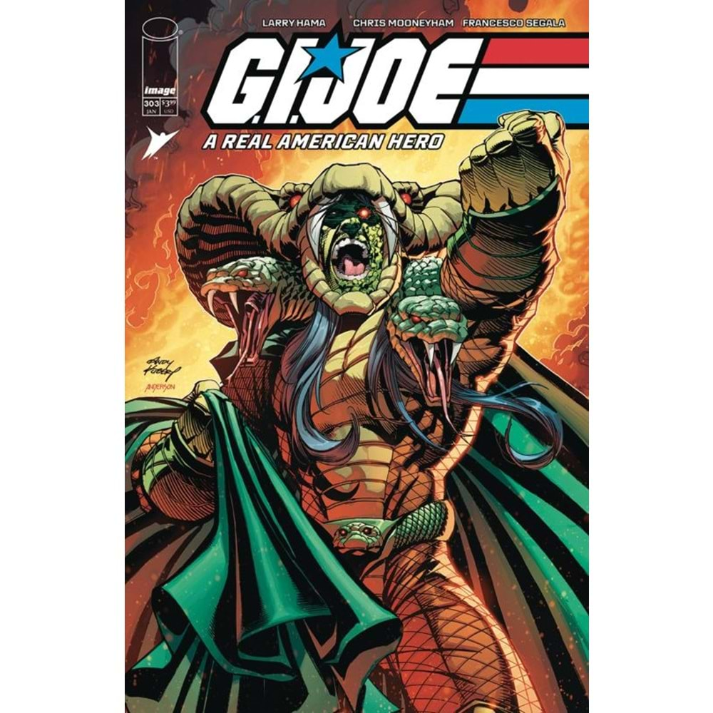 GI JOE A REAL AMERICAN HERO # 303 COVER A KUBERT & ANDERSON