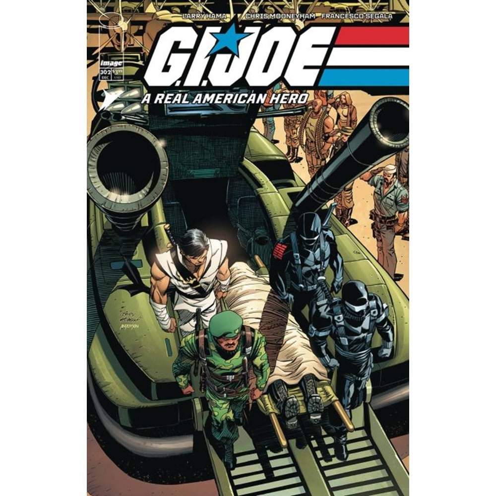 GI JOE A REAL AMERICAN HERO # 302 COVER A KUBERT & ANDERSON