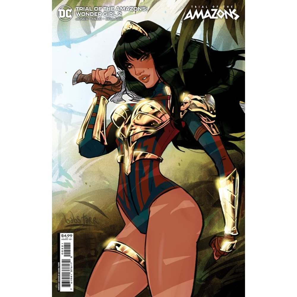 TRIAL OF THE AMAZONS WONDER GIRL # 2 (OF 2) COVER B BABS TARR CARD STOCK VARIANT