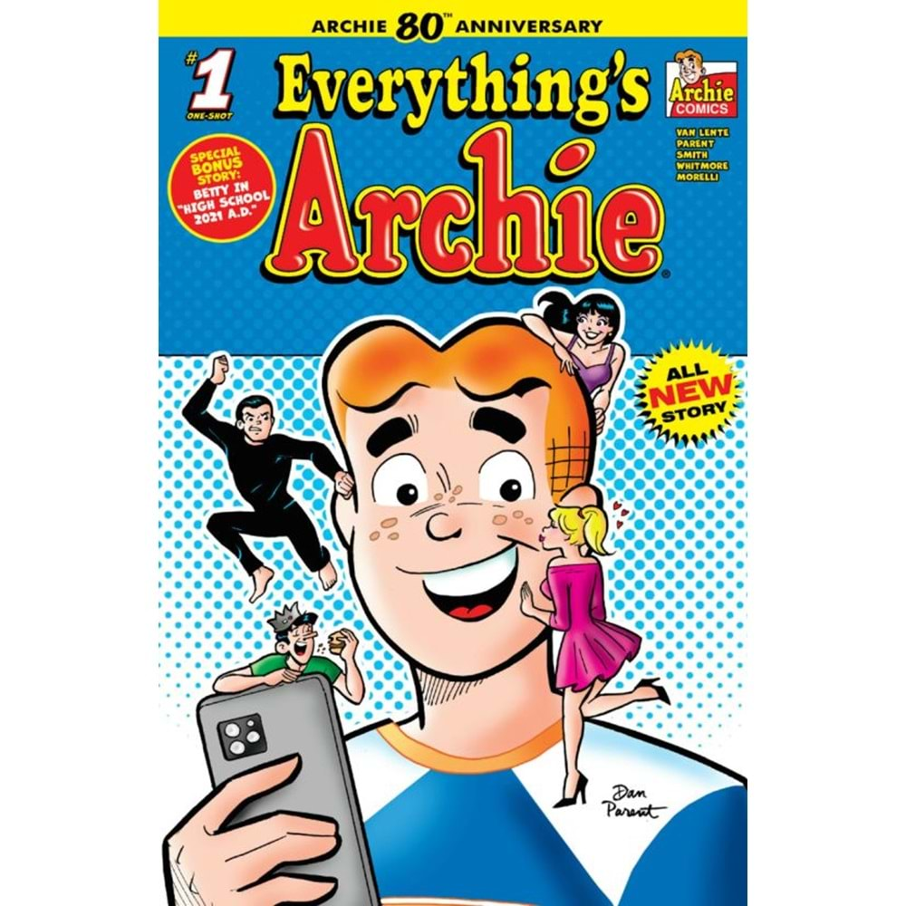 ARCHIE 80TH ANNIVERSARY EVERYTHINGS ARCHIE # 1 COVER A DAN PARENT