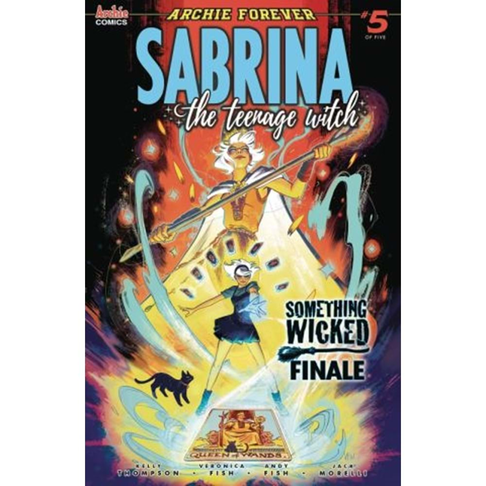 SABRINA THE TEENAGE WITCH SOMETHING WICKED # 5 COVER A VERONICA FISH