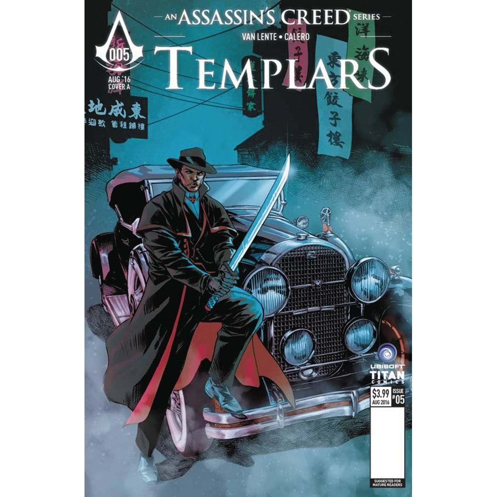 ASSASSINS CREED TEMPLARS # 5 COVER A JOHNSON