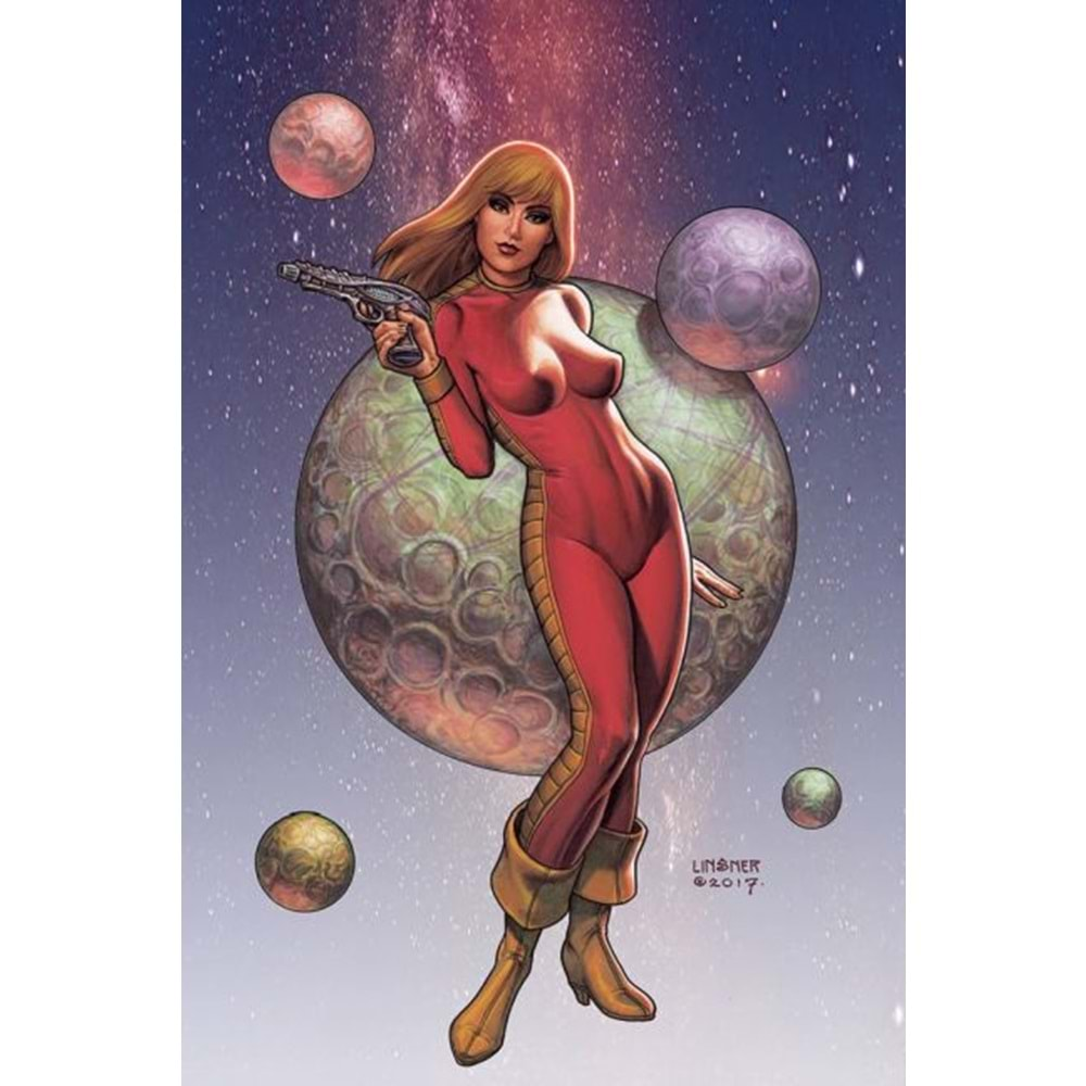 BARBARELLA (2017) # 1 COVER L 1:30 LINSNER VIRGIN VARIANT