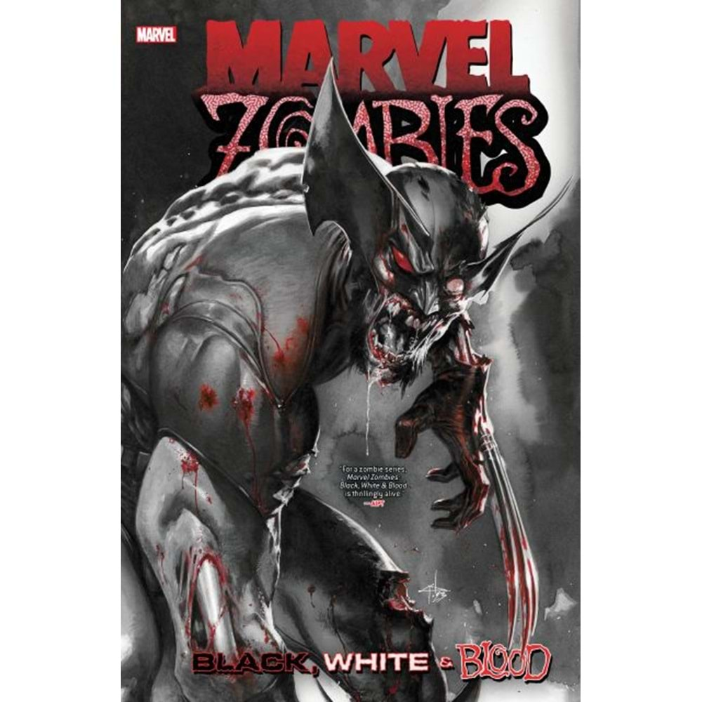 MARVEL ZOMBIES BLACK WHITE AND BLOOD TREASURY EDITION TPB