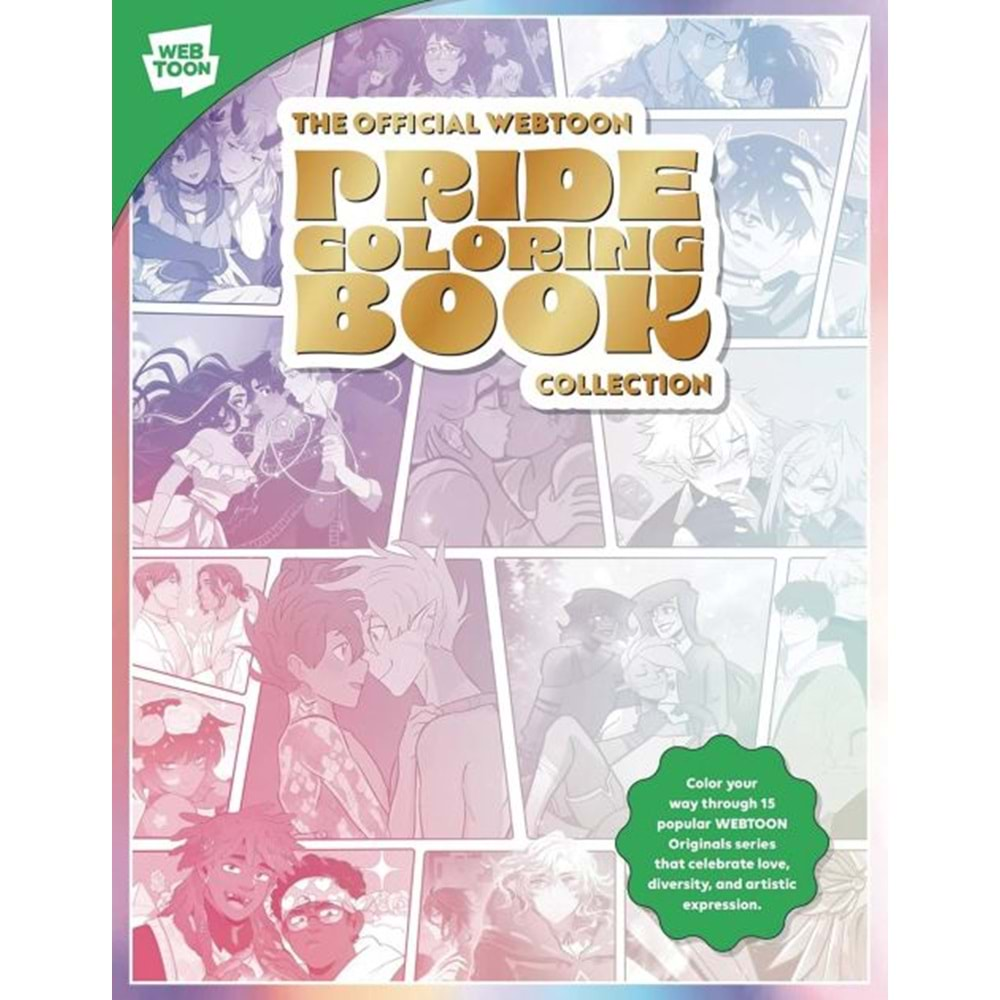 THE OFFICIAL WEBTOON PRIDE COLORING BOOK COLLECTION TPB