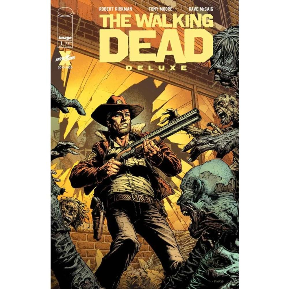 WALKING DEAD DELUXE # 1 COVER A FINCH & MCCAIG