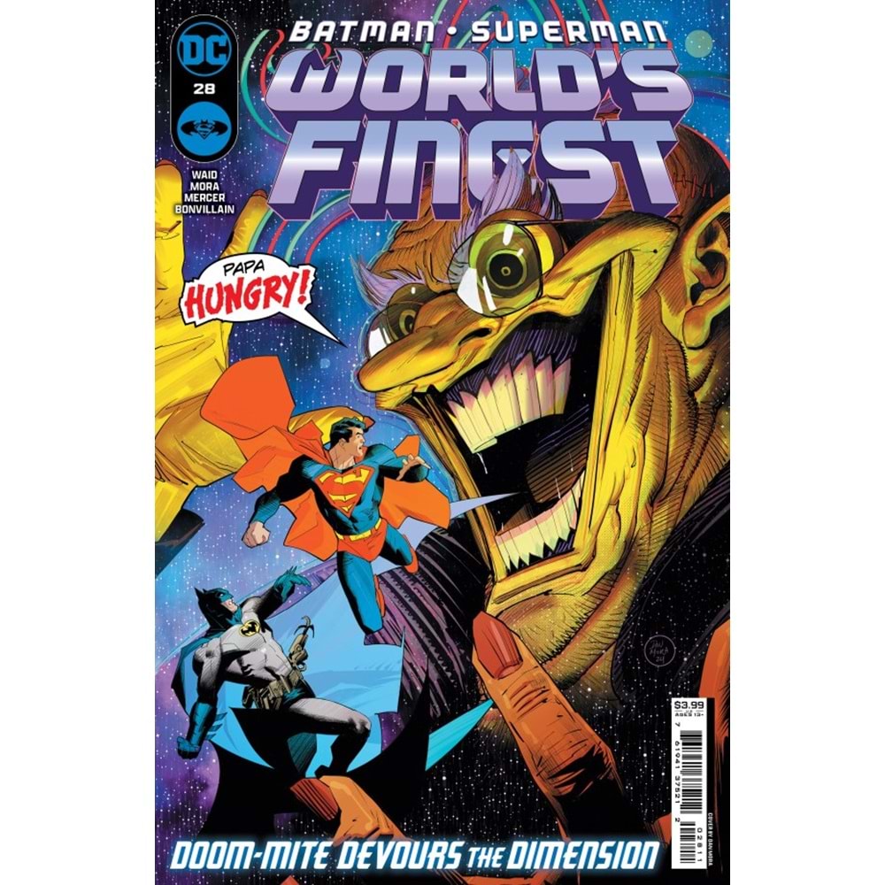 BATMAN SUPERMAN WORLDS FINEST (2022) # 28 COVER A DAN MORA