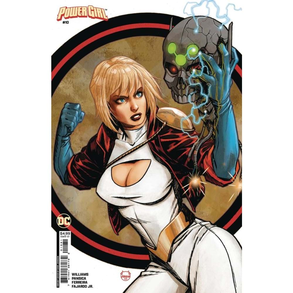 POWER GIRL (2023) # 10 COVER C DAVE JOHNSON CARD STOCK VARIANT (HOUSE OF BRAINIAC)