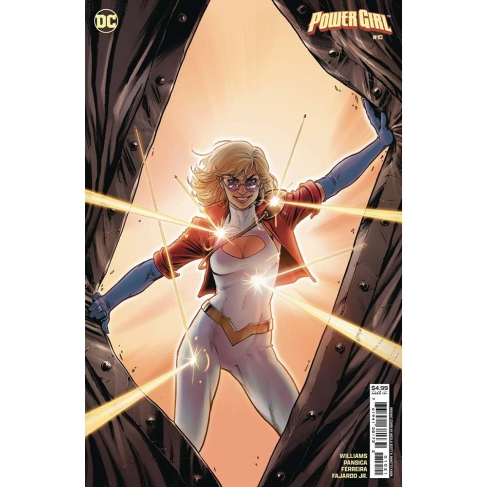 POWER GIRL (2023) # 10 COVER B NICOLA SCOTT CARD STOCK VARIANT (HOUSE OF BRAINIAC)