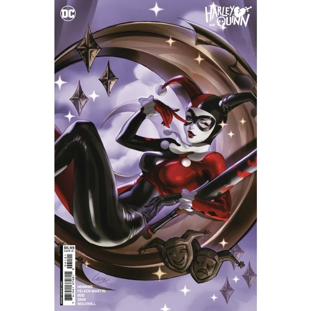 HARLEY QUINN (2021) # 41 COVER B LESLEY LEIRIX LI CARD STOCK VARIANT