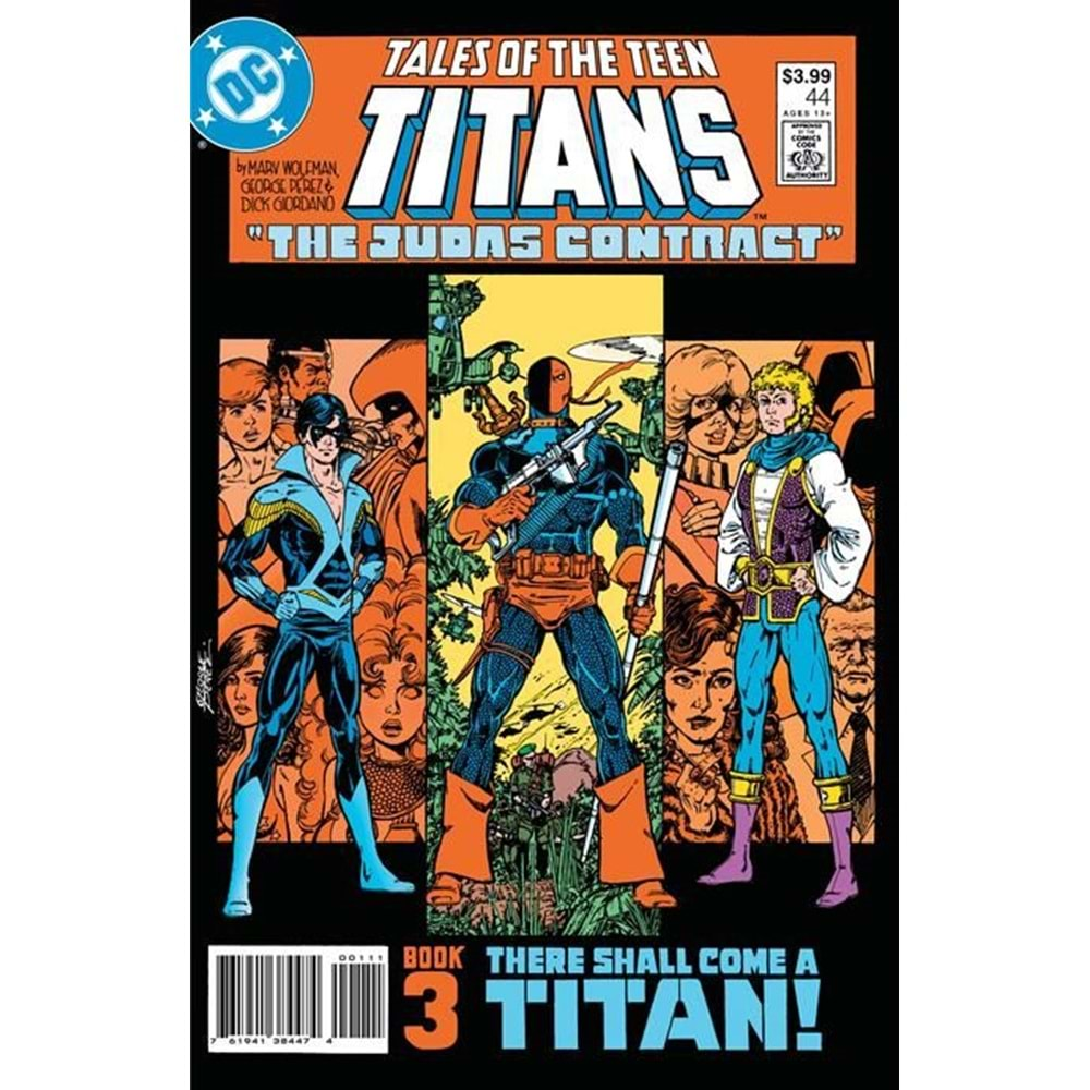 TALES OF THE TEEN TITANS # 44 FACSIMILE EDITION COVER A GEORGE PEREZ