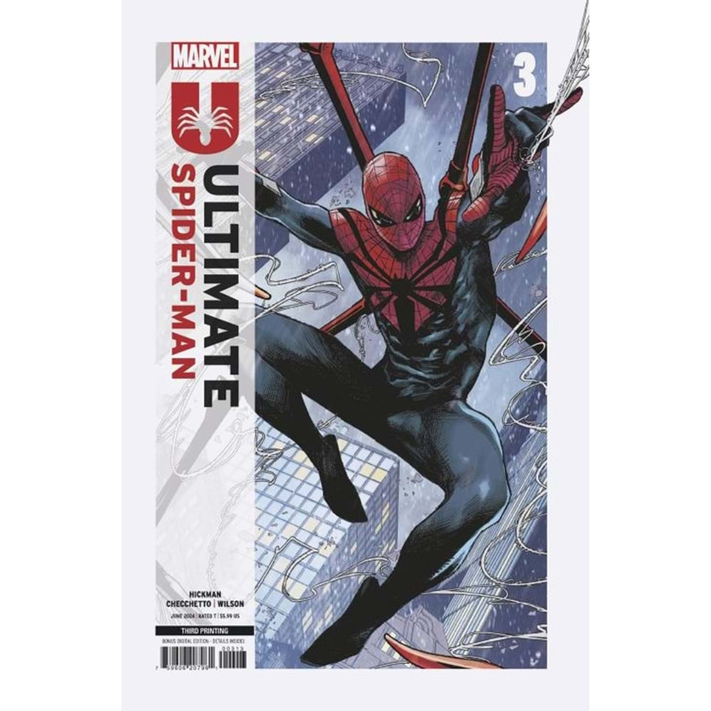 ULTIMATE SPIDER-MAN (2024) # 3 THIRD PRINTING MARCO CHECCHETTO VARIANT