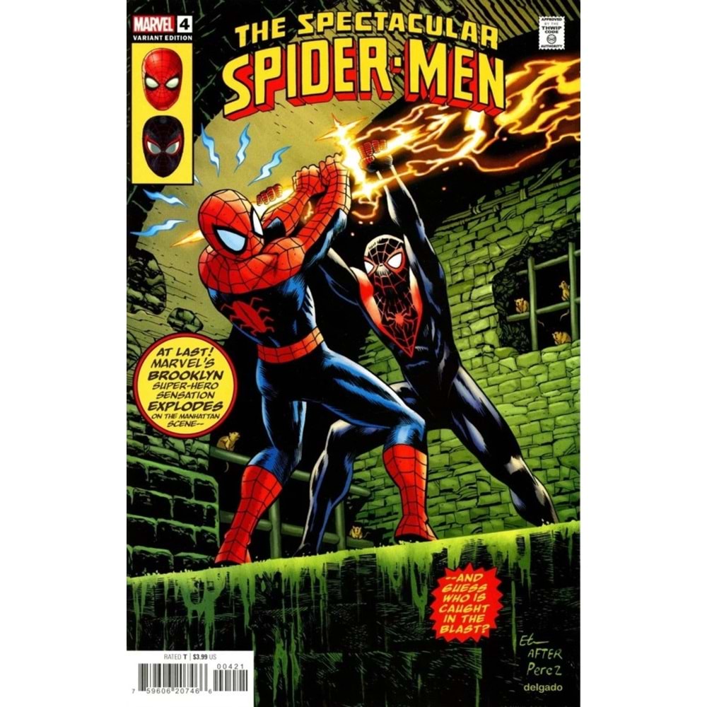 SPECTACULAR SPIDER-MEN # 4 ETHAN YOUNG HOMAGE VARIANT