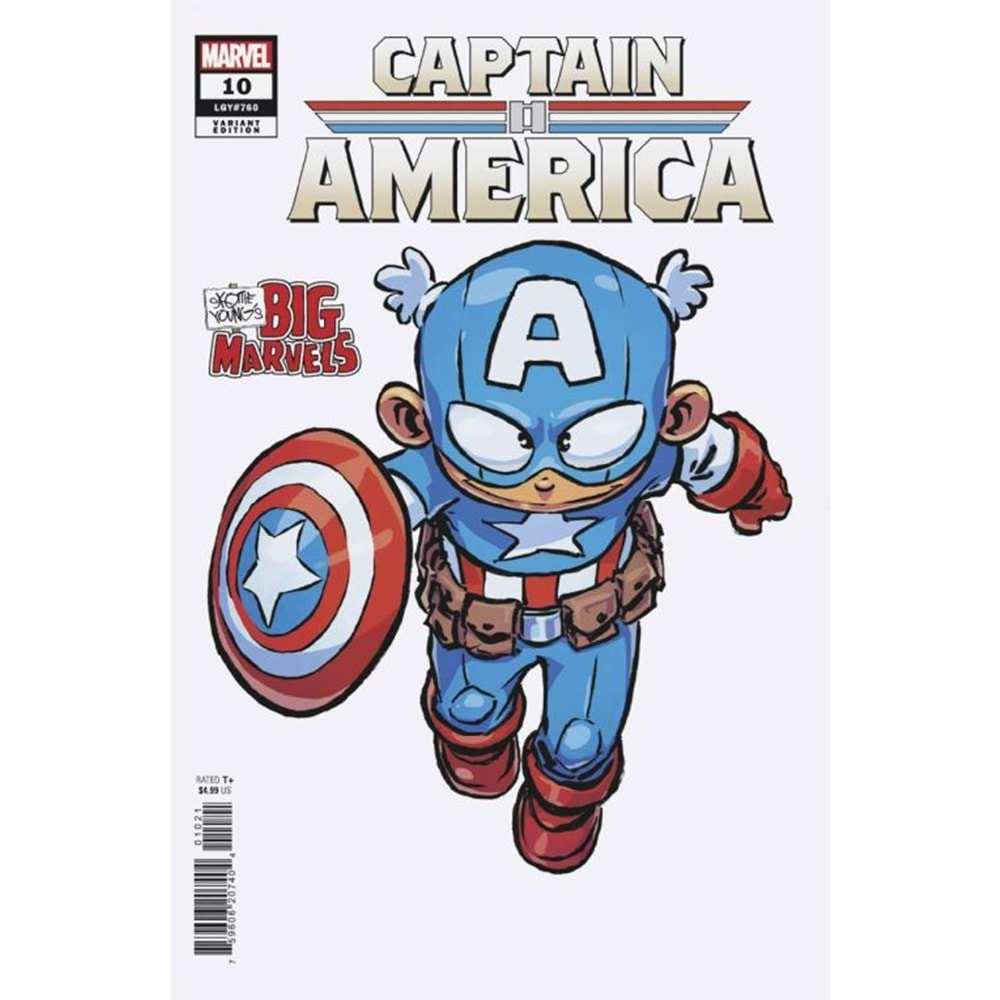 CAPTAIN AMERICA (2023) # 10 SKOTTIE YOUNG BIG MARVEL VARIANT