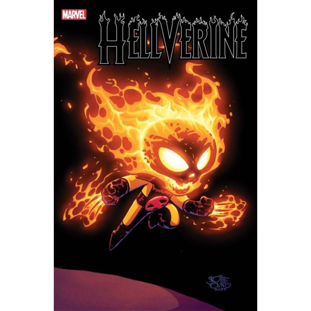 HELLVERINE (2024 FIRST SERIES) # 1 SKOTTIE YOUNG BIG MARVEL VARIANT