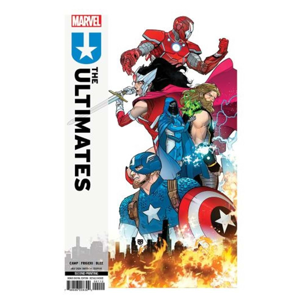 ULTIMATES (2024) # 1 SECOND PRINTING SILVA VARIANT