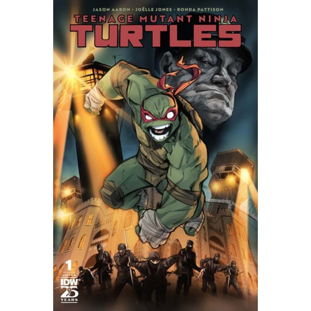 TEENAGE MUTANT NINJA TURTLES (2024) # 1 COVER B JONES