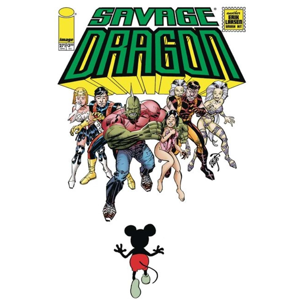 SAVAGE DRAGON # 271 COVER A LARSEN