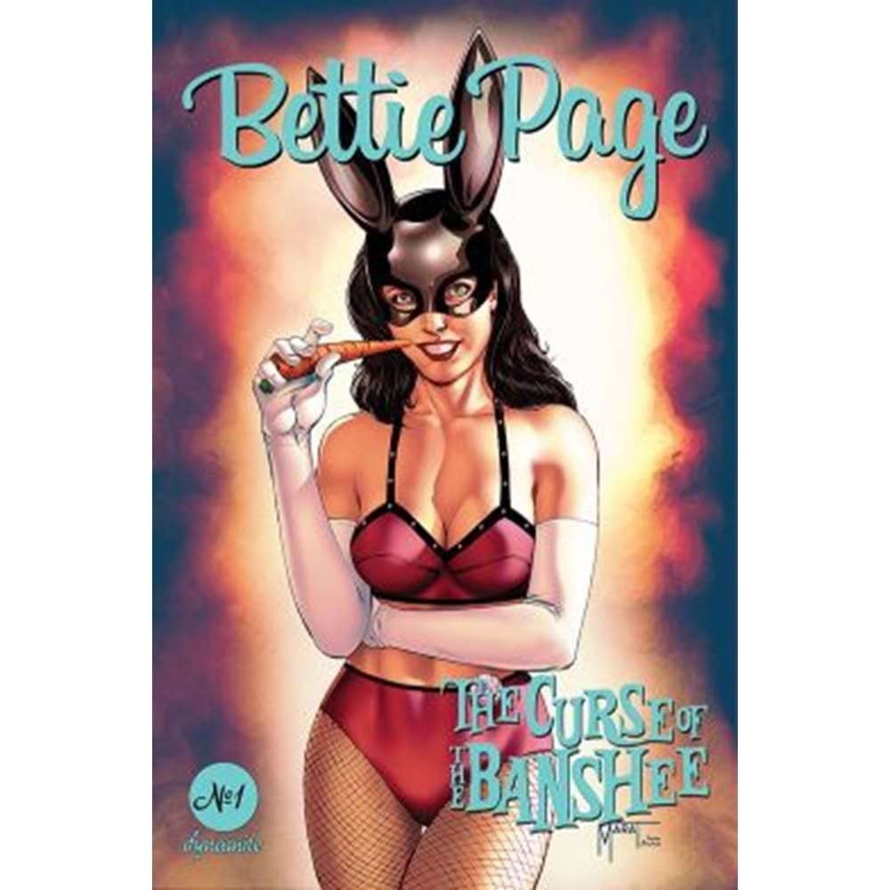 BETTIE PAGE THE CURSE OF THE BANSHEE # 1 COVER A MYCHAELS