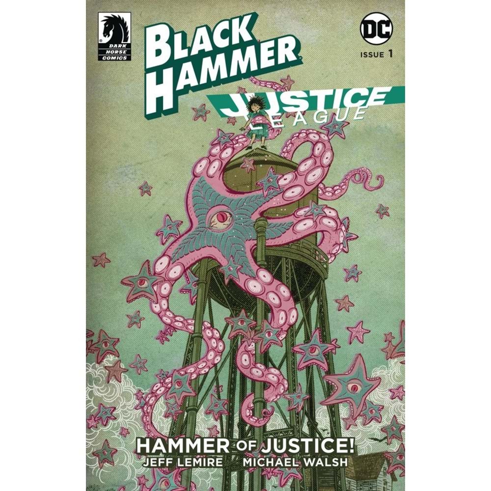 BLACK HAMMER JUSTICE LEAGUE # 1 COVER E SHIMIZU