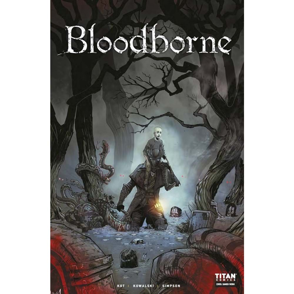 BLOODBORNE # 2 COVER A WORM