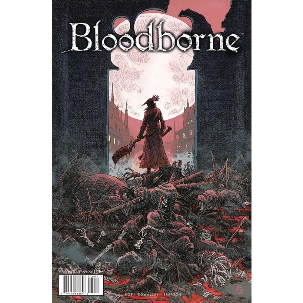 BLOODBORNE # 1 COVER A STOKELY