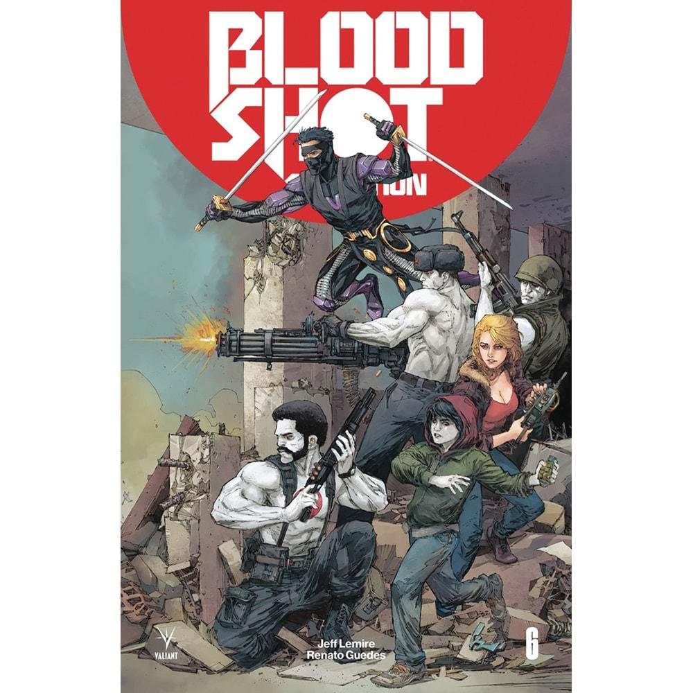 BLOODSHOT SALVATION # 6 COVER A ROCAFORT