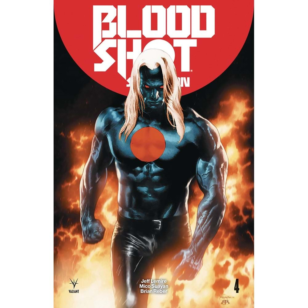 BLOODSHOT SALVATION # 4 COVER A SUAYAN