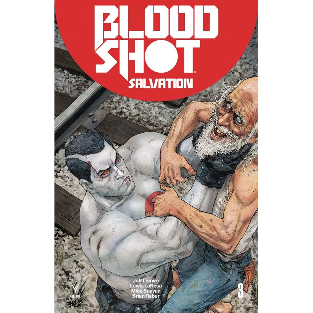 BLOODSHOT SALVATION # 3 COVER A SUAYAN