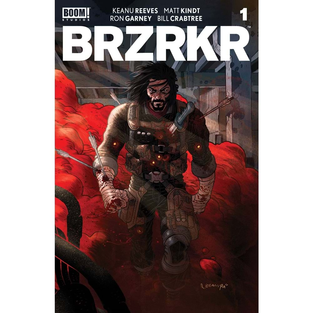 BRZRKR (BERZERKER) # 1 COVER A GRAMPA