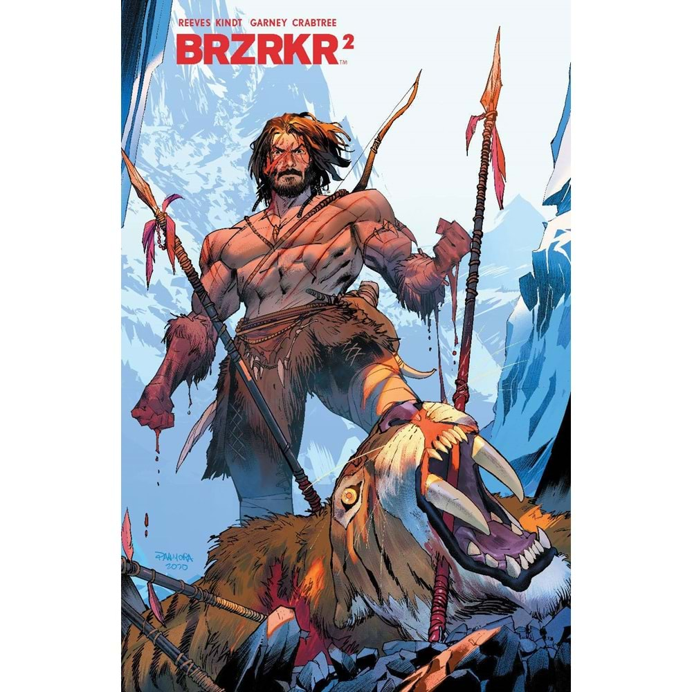 BRZRKR (BERZERKER) # 2 SECOND PRINTING MORA VARIANT F