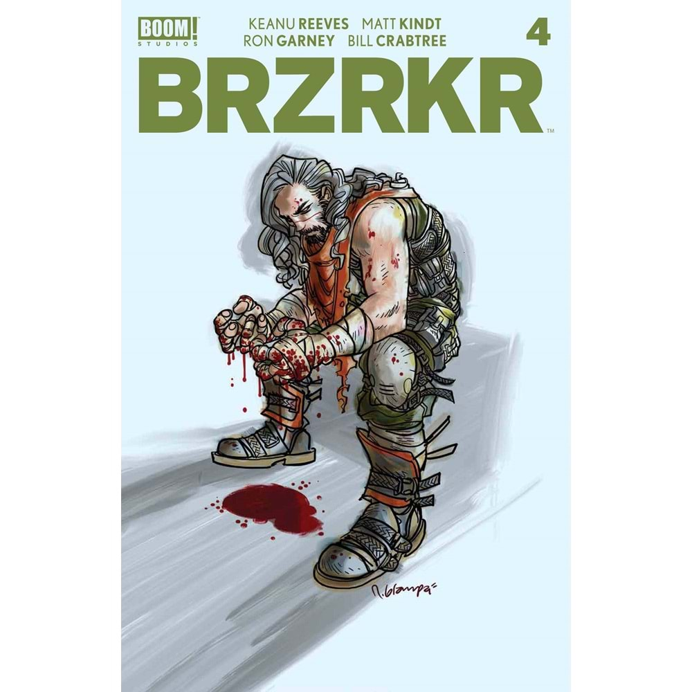 BRZRKR (BERZERKER) # 4 COVER C GRAMPA FOIL VARIANT