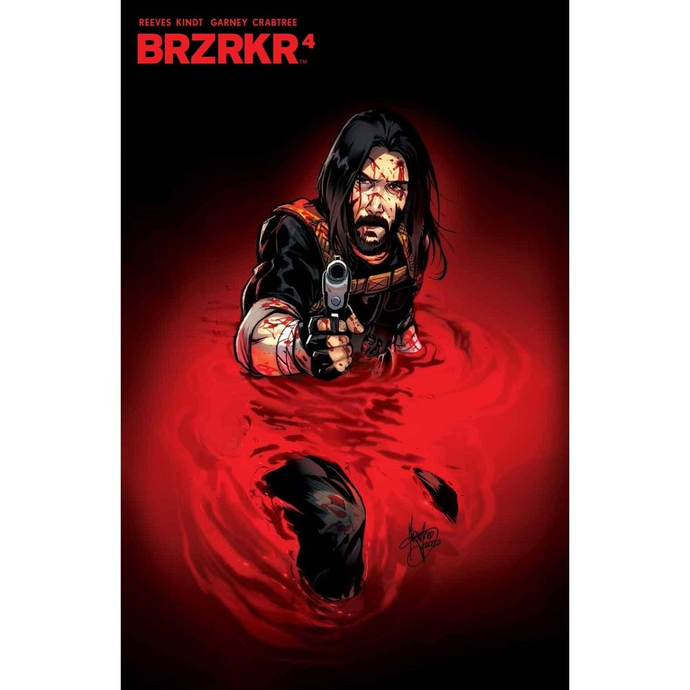 BRZRKR (BERZERKER) # 4 COVER E 1:25 ANDOLFO VARIANT