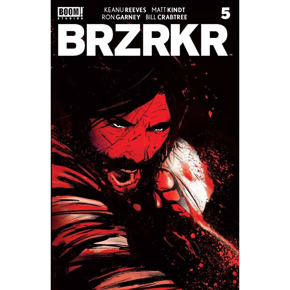 BRZRKR (BERZERKER) # 5 COVER A GARBETT