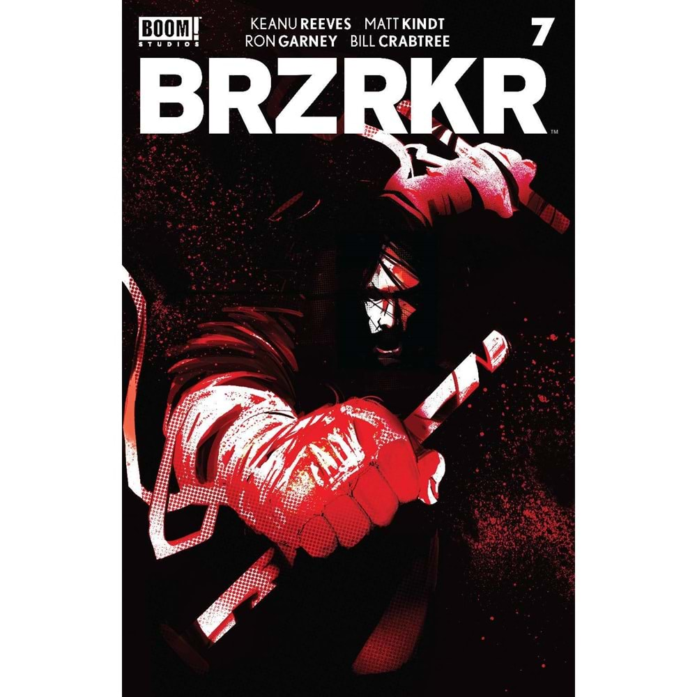 BRZRKR (BERZERKER) # 7 COVER A GARBETT