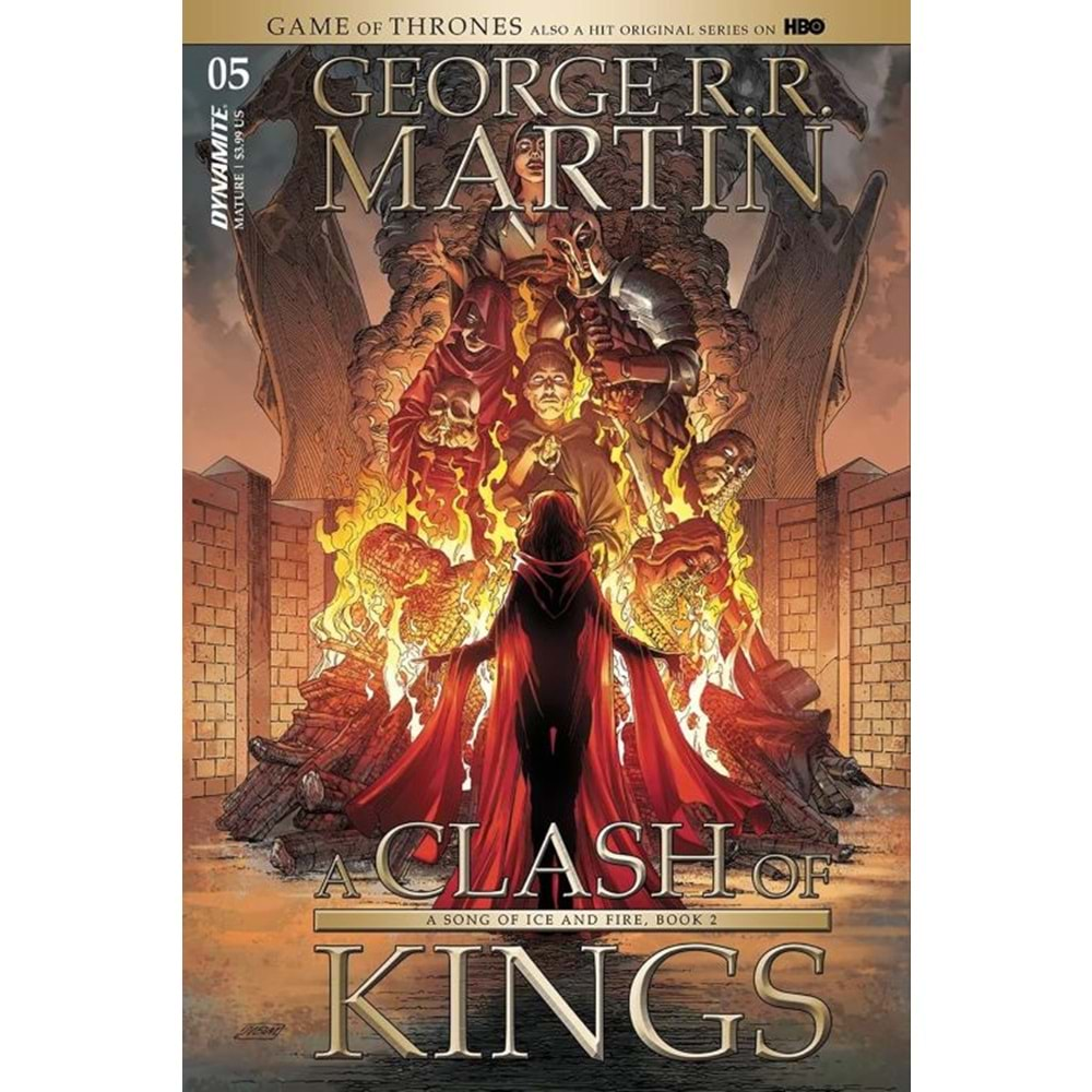 GAME OF THRONES CLASH OF KINGS PART TWO # 2 COVER A MILLER