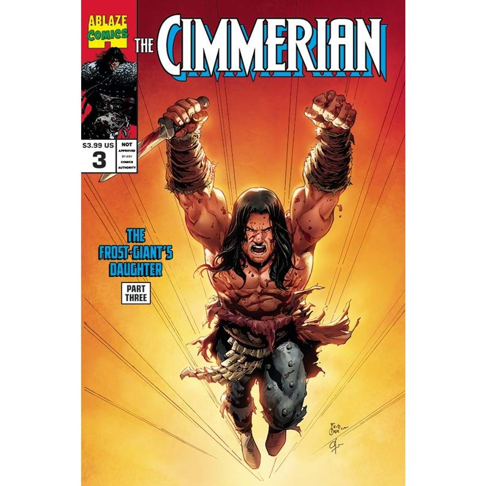 CIMMERIAN THE FROST GIANTS DAUGHTER # 3 COVER D CASAS