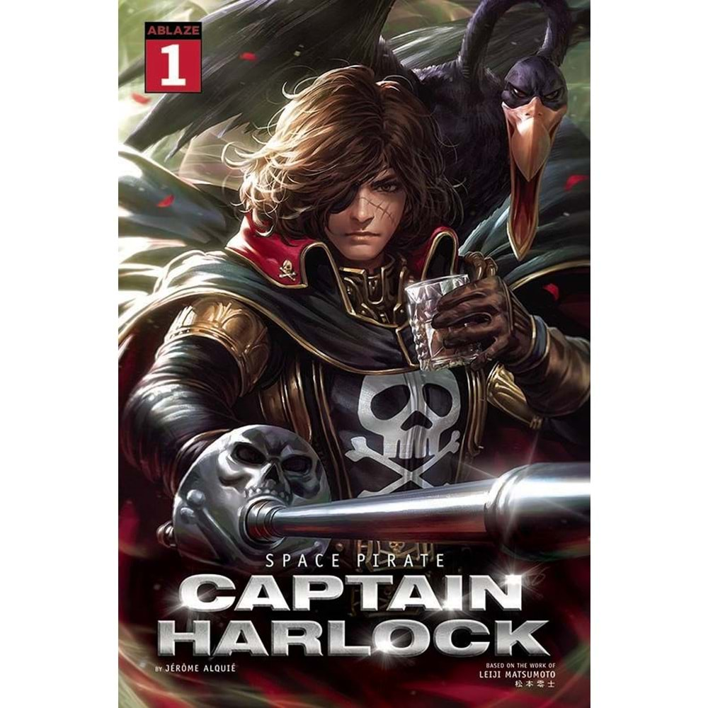 SPACE PIRATE CAPTAIN HARLOCK # 1 COVER A DERRICK CHEW