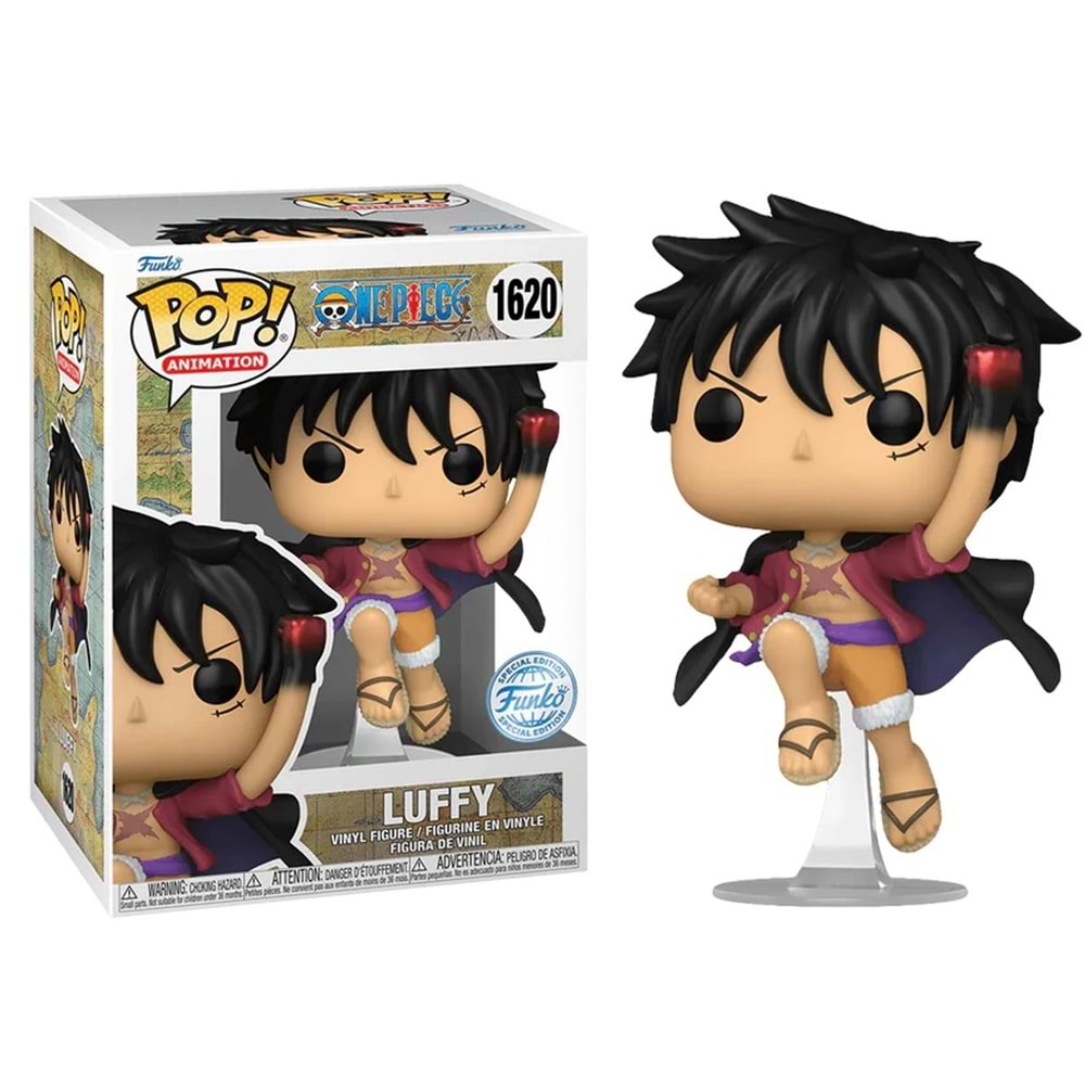 FUNKO POP ONE PIECE LUFFY UPPERCUT METALLIC SPECIAL EDITION