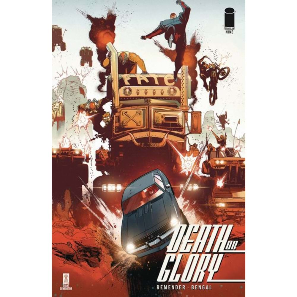 DEATH OR GLORY # 9 COVER B MURPHY