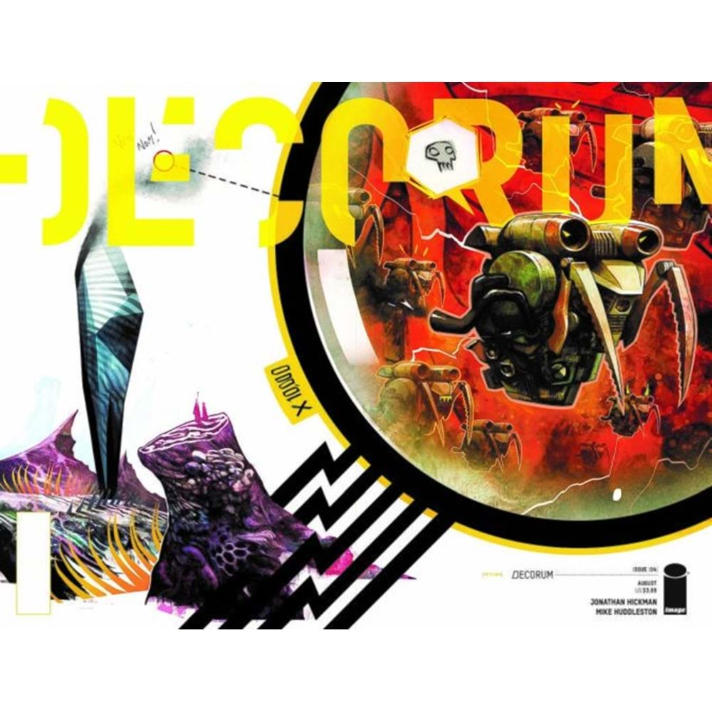 DECORUM # 4 COVER B HUDDLESTON